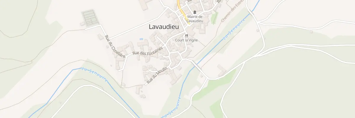 Plan du 5050 Le Bourg à Lavaudieu