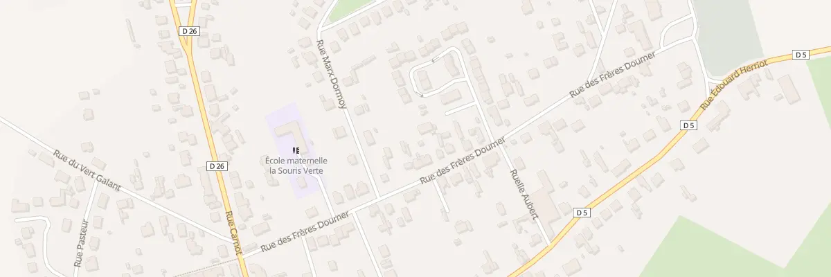 Plan du 16 Rue des Frères Doumer à Anizy-le-Grand