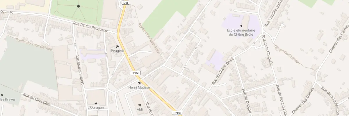 Plan du 2 Rue Lefevre Defrance à Bohain-en-Vermandois