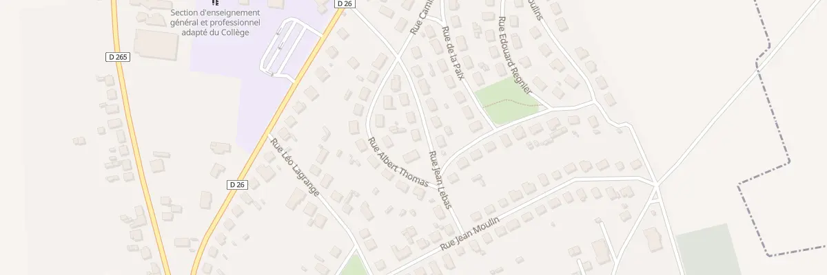 Plan du 4 Rue Jean Lebas à Anizy-le-Grand
