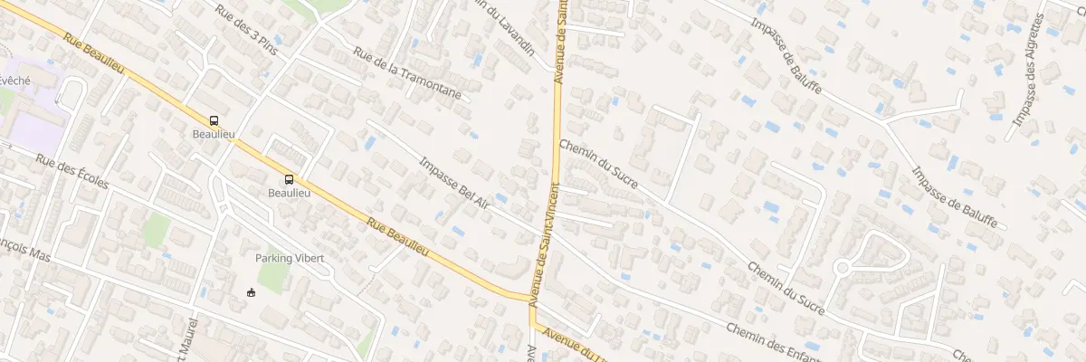Plan du 27B Av de Saint Vincent à Agde