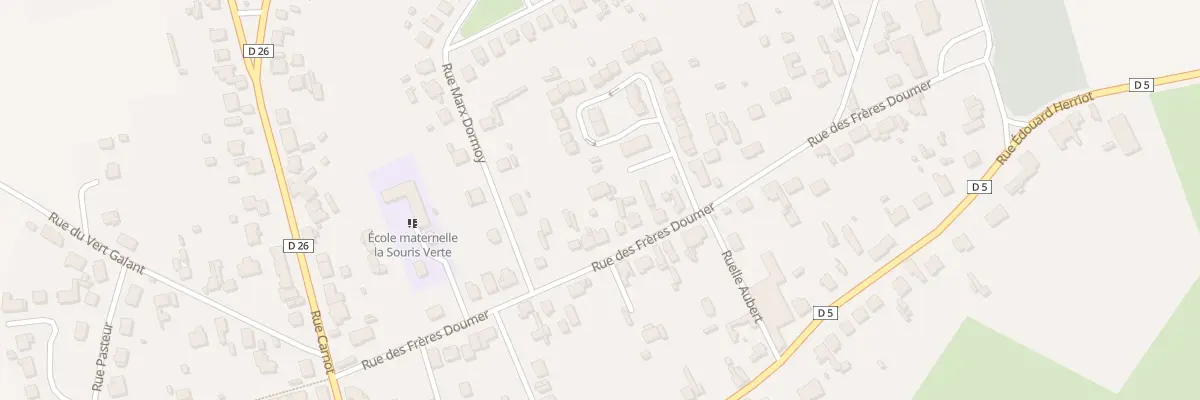 Plan du 18 Rue des Frères Doumer à Anizy-le-Grand