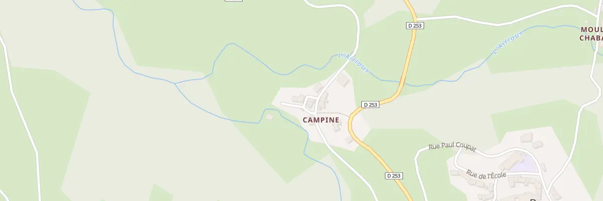 Plan du 5116 Campine à Brousse
