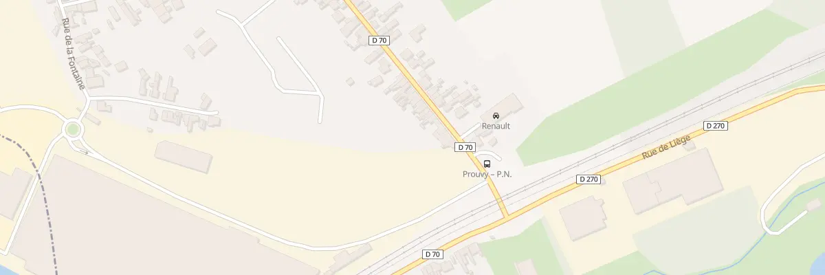Plan du 72 Rue de la Gare à Prouvy