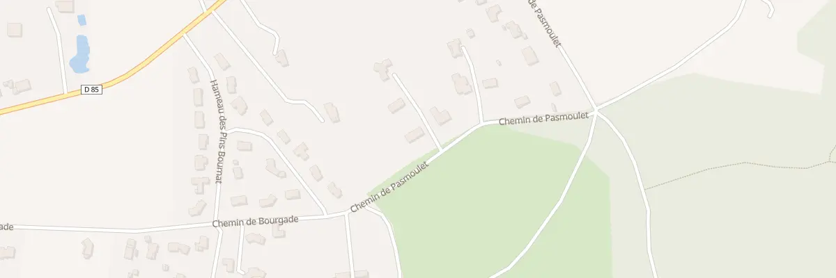 Plan du 34 Che de Pasmoulet à Orléat