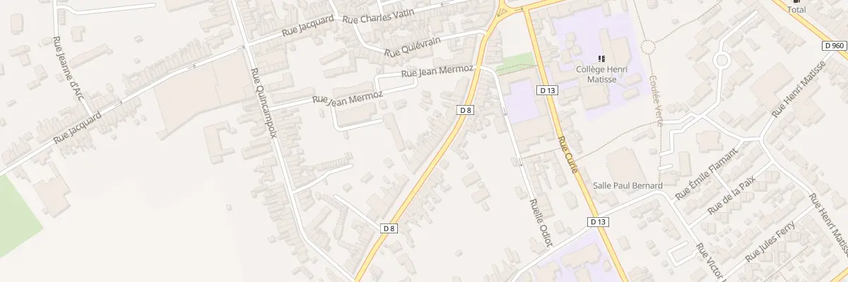 Plan du 34 Rue de Saint-quentin à Bohain-en-Vermandois