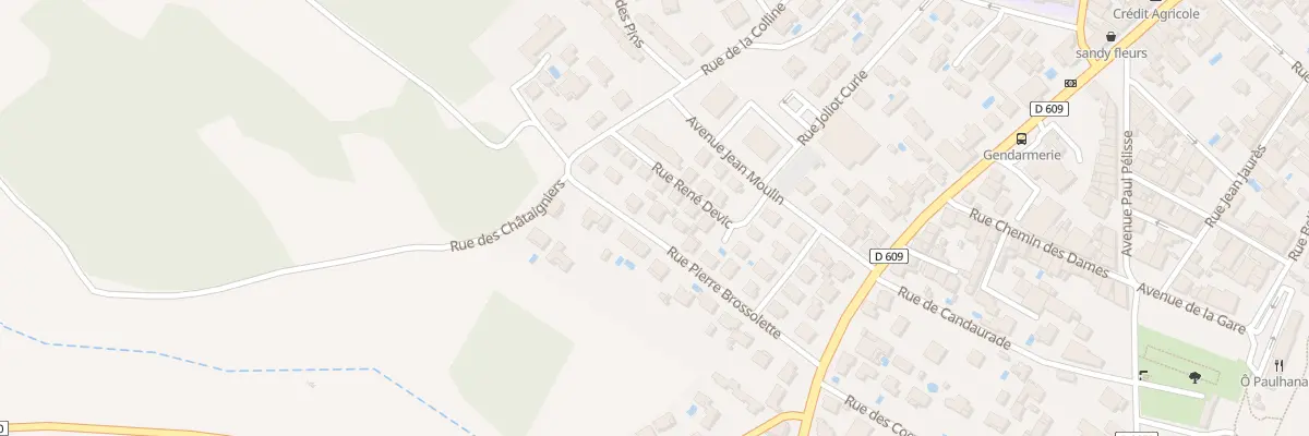 Plan du 10 Rue Pierre Brossolette à Paulhan
