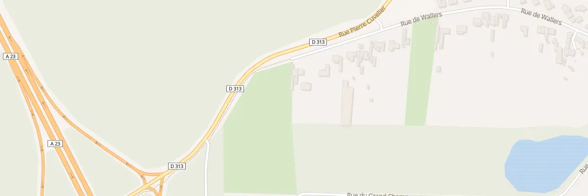 Plan du 573 Rue de Wallers à Raismes