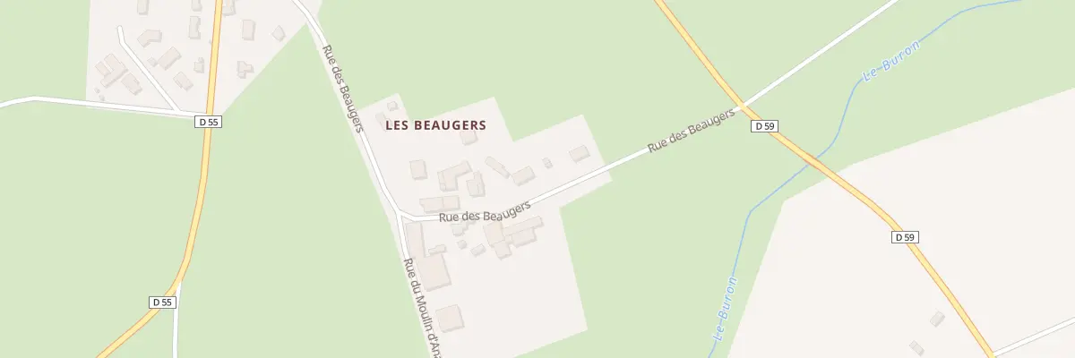 Plan du 11 Rue des Beaugers à Saint-Priest-Bramefant
