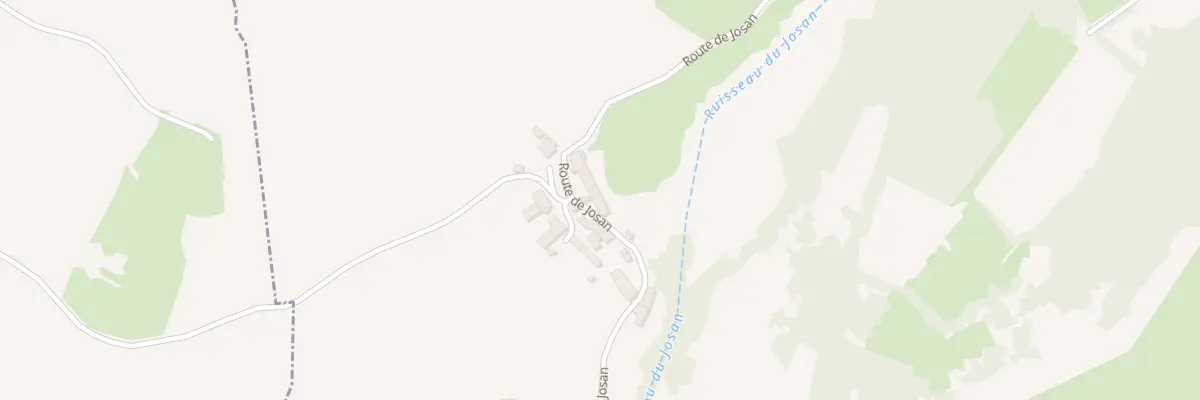Plan du 5111 Jozan à Cerzat