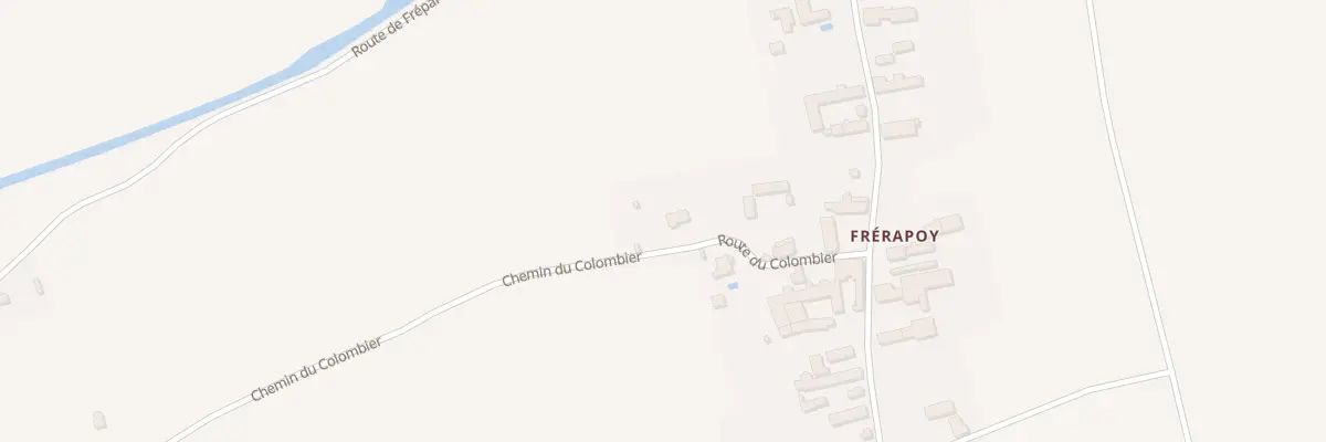 Plan du 6 Rte du Colombier à La Motte-Tilly