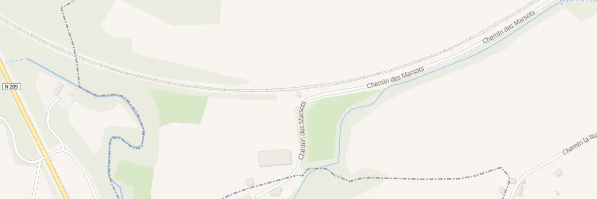Plan du 6 Che des Marsots à Seuillet