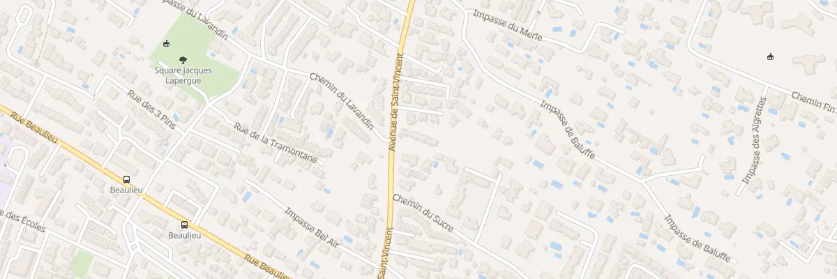 Plan du 36 Av de Saint Vincent à Agde