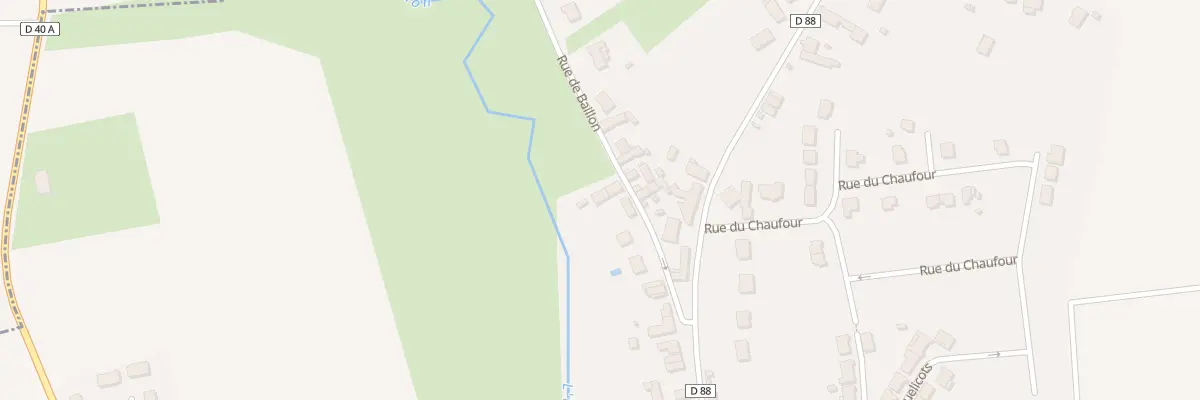 Plan du 7 Rue de Baillon à Monchaux-sur-Écaillon