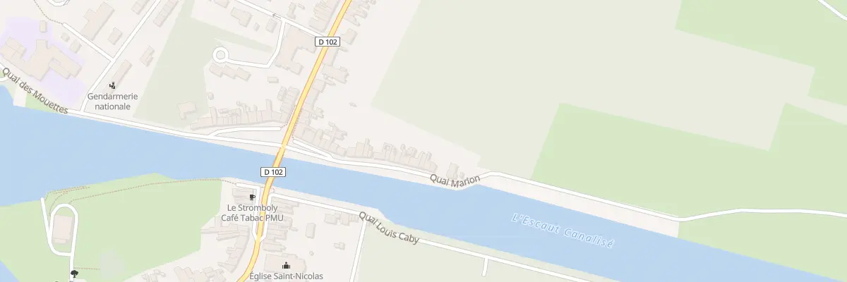 Plan du 31 Quai Marion à Mortagne-du-Nord