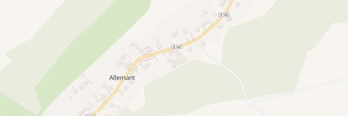Plan du 20 Rue Principale à Allemant