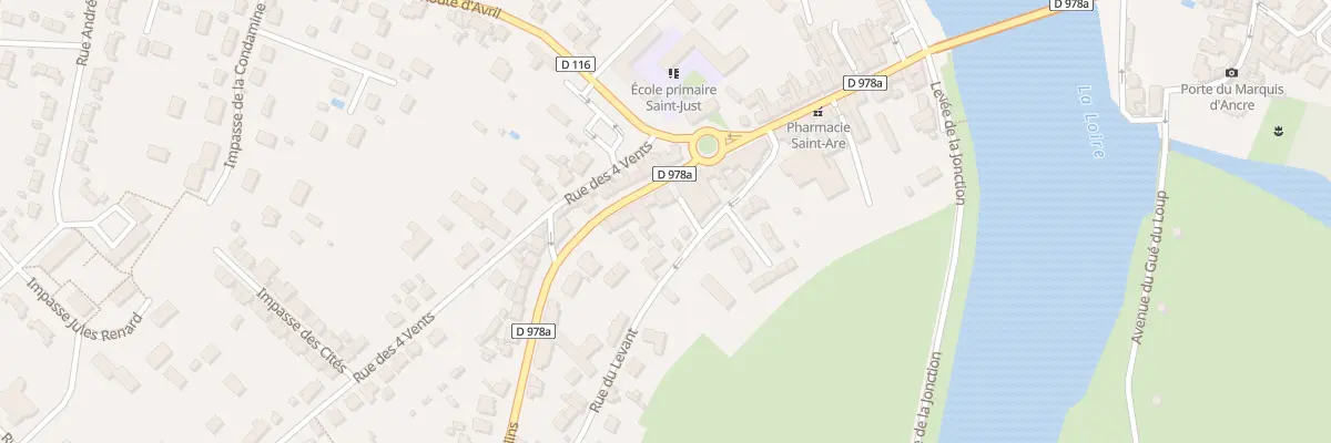 Plan du 30 Rte de Moulins à Decize