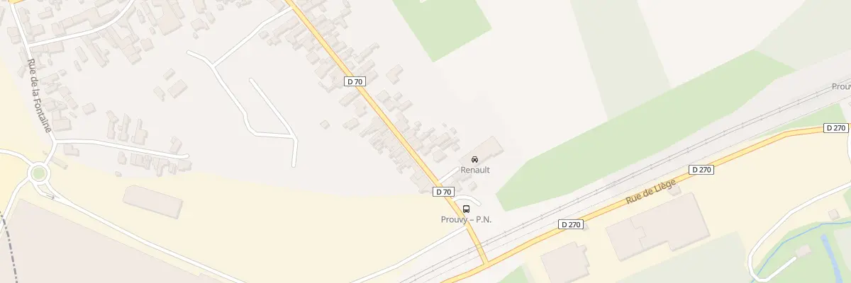 Plan du 69 Rue de la Gare à Prouvy