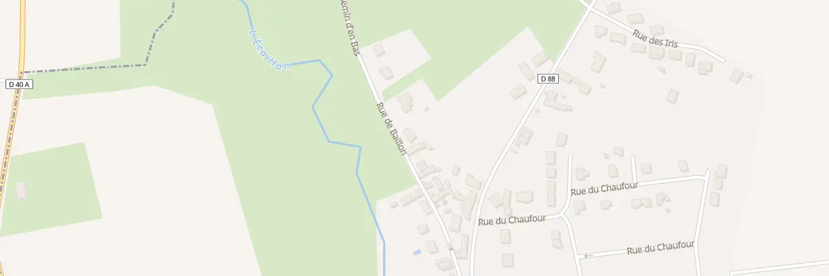 Plan du 16 Rue de Baillon à Monchaux-sur-Écaillon