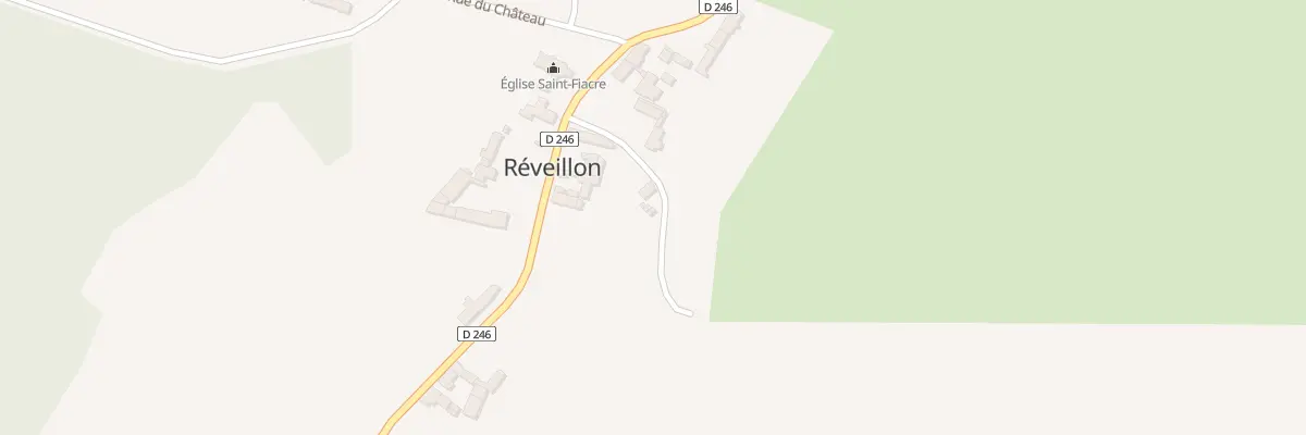 Plan du 2 Rue de la Garenne à Réveillon