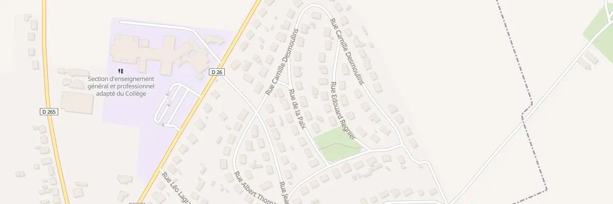 Plan du 5 Rue de la Paix à Anizy-le-Grand