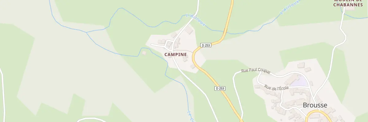 Plan du 5341 Campine à Brousse