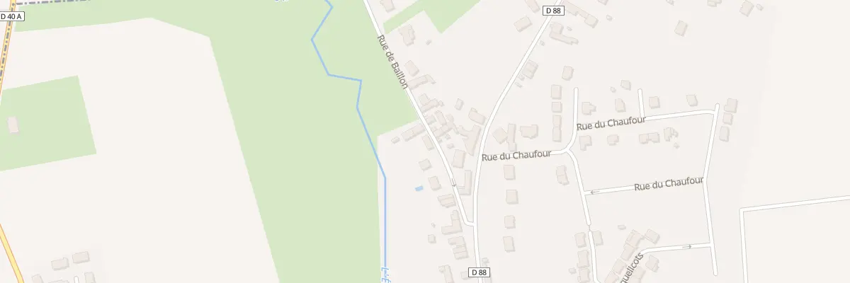 Plan du 5 Rue de Baillon à Monchaux-sur-Écaillon