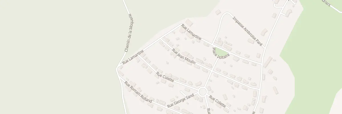 Plan du 22 Rue Jean Moulin à La Machine