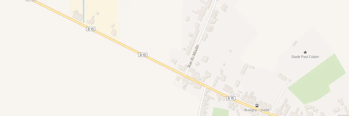 Plan du 94 Rue de la Gare à Busigny
