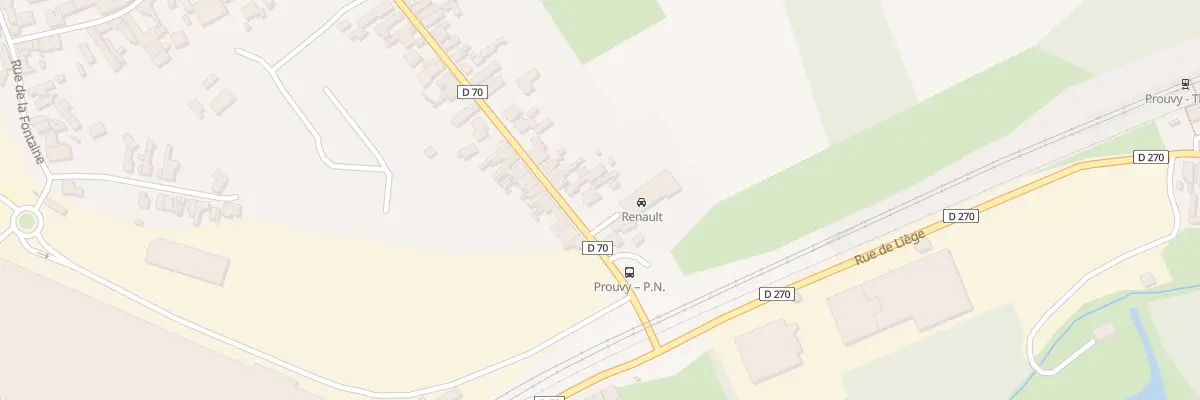 Plan du 73 Rue de la Gare à Prouvy