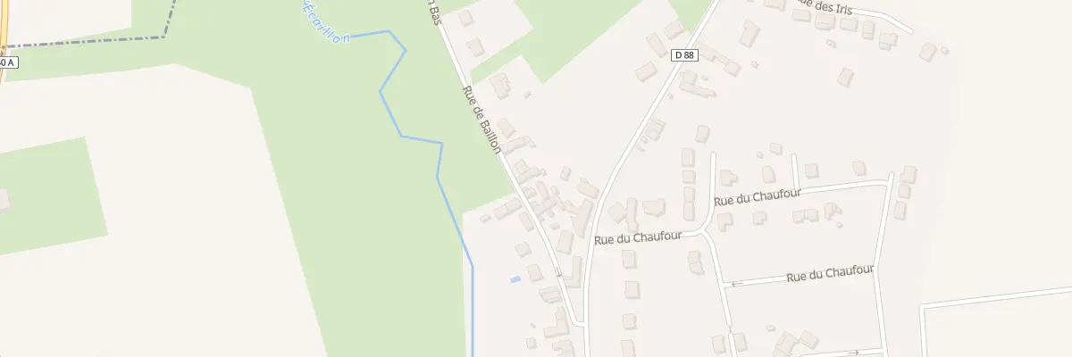 Plan du 10 Rue de Baillon à Monchaux-sur-Écaillon