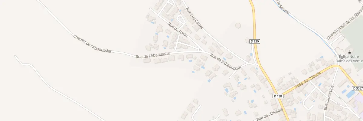 Plan du 227 Rue de l’Abaoussier à Paulhan