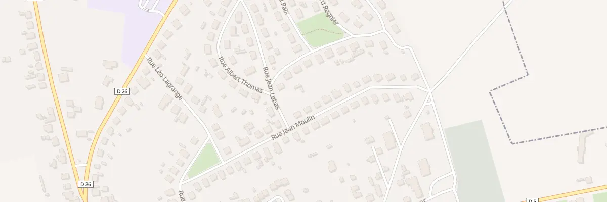 Plan du 12 Rue Jean Moulin à Anizy-le-Grand