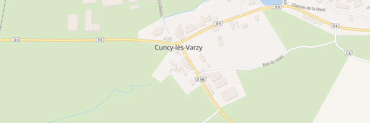 Plan du 2 Cuncy le Bas à Cuncy-lès-Varzy