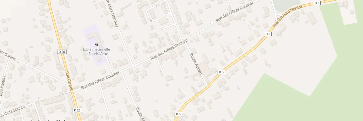 Plan du 21B Rue des Frères Doumer à Anizy-le-Grand
