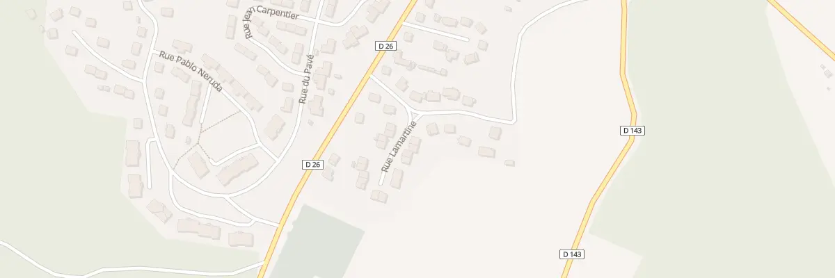 Plan du 2 Rue Lamartine à Pinon