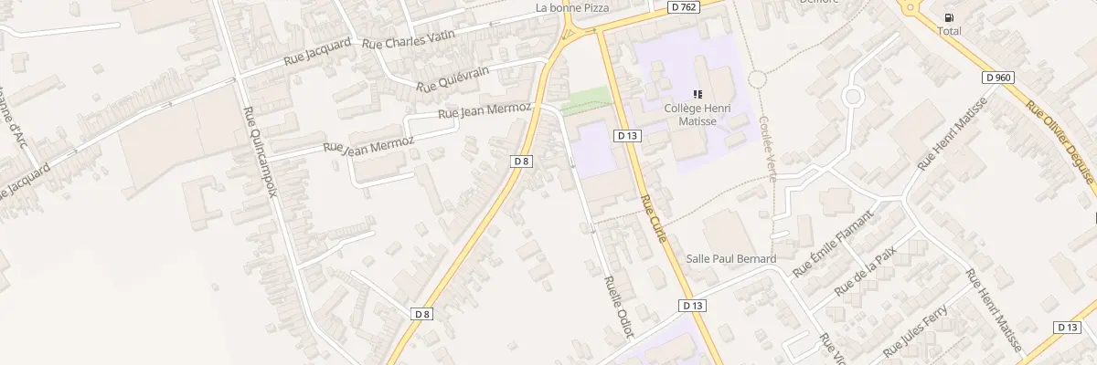 Plan du 25 Rue de Saint-quentin à Bohain-en-Vermandois