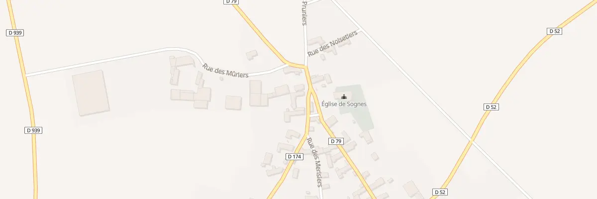 Plan du 27 Rue des Vignes à Perceneige