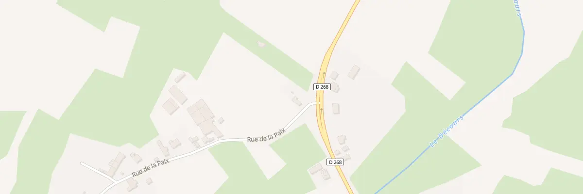 Plan du 20 Rue de la Paix à Nivelle