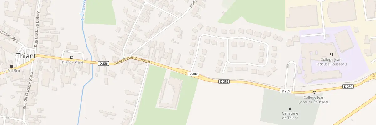 Plan du 1 Résidence Lucie Aubrac à Thiant