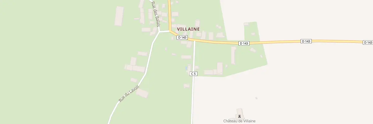 Plan du 88 Villaine à Breugnon