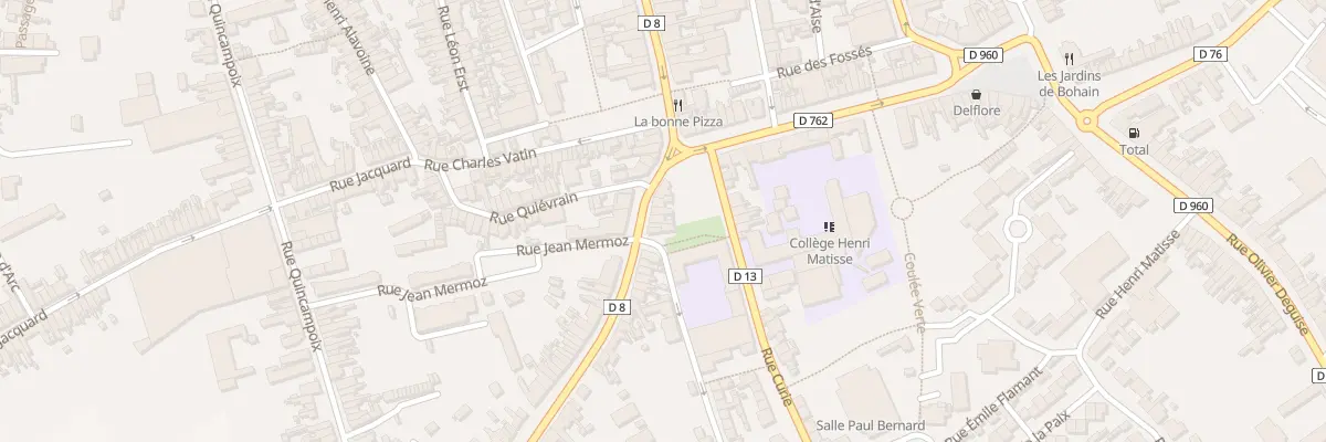 Plan du 7 Rue de Saint-quentin à Bohain-en-Vermandois