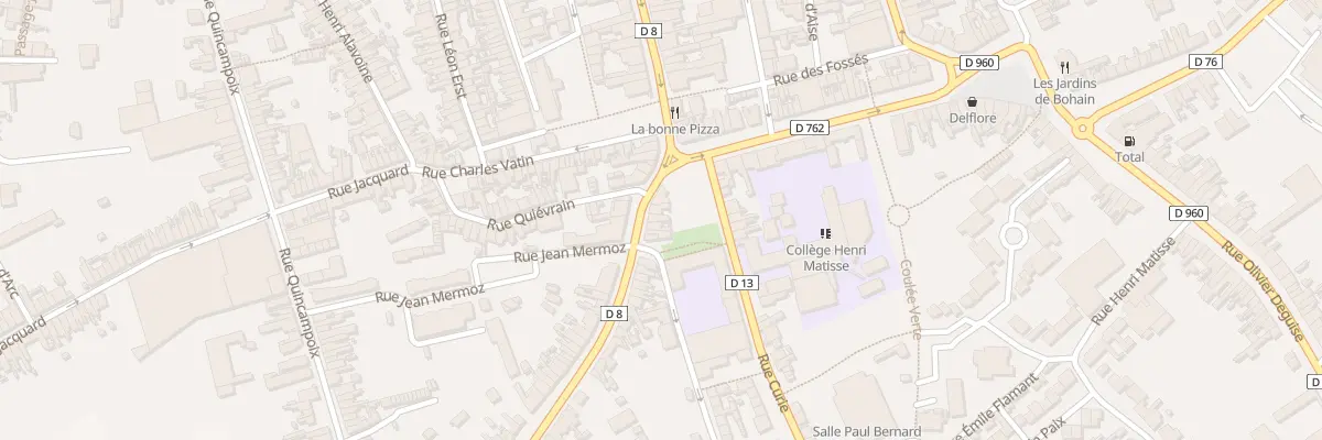 Plan du 5 Rue de Saint-quentin à Bohain-en-Vermandois