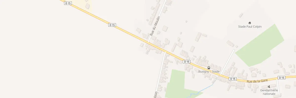 Plan du 103 Rue de la Gare à Busigny