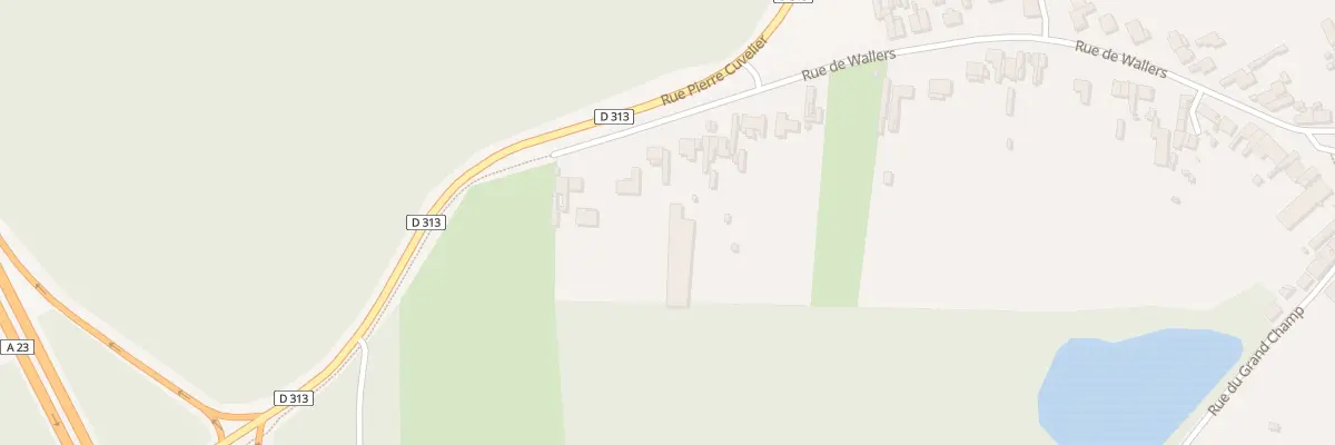 Plan du 499 Rue de Wallers à Raismes