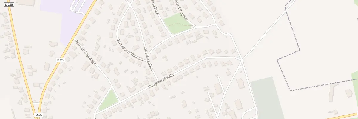 Plan du 16 Rue Jean Moulin à Anizy-le-Grand