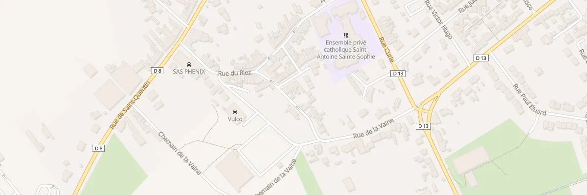 Plan du 2 Pl du Riez à Bohain-en-Vermandois