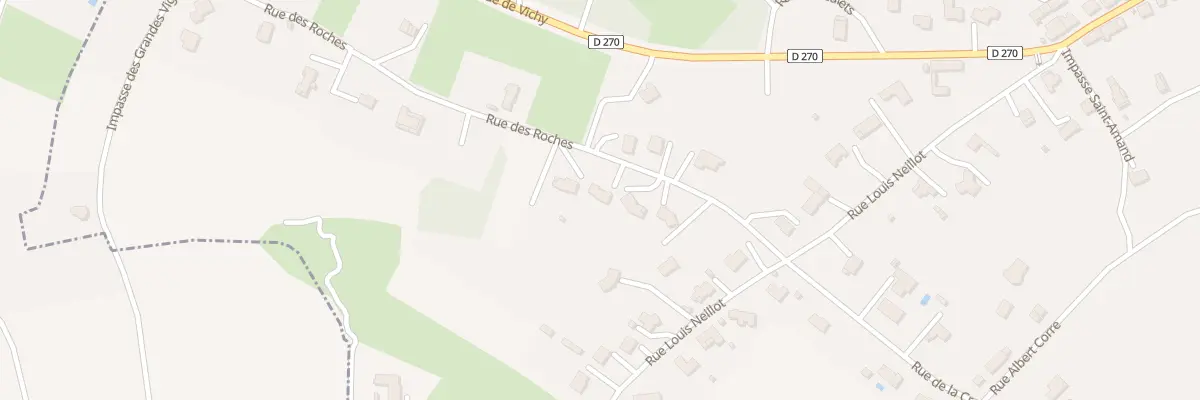 Plan du 5B Rue des Roches au Vernet