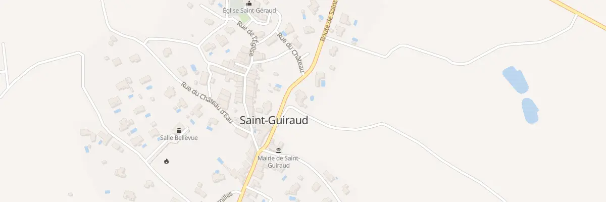 Plan du 5609F Rte de Saint Saturnin à Saint-Guiraud