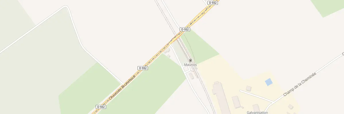 Plan du 25 Chs Brunehaut à Honnechy